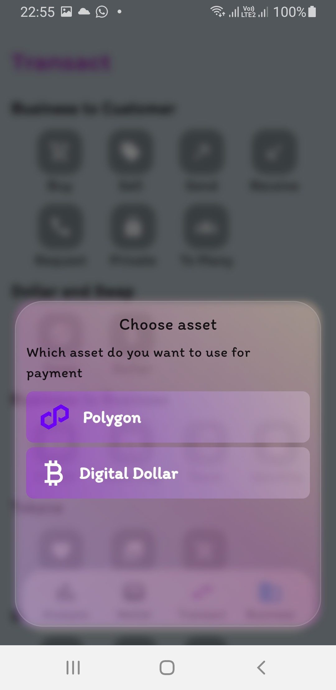 Create wallet