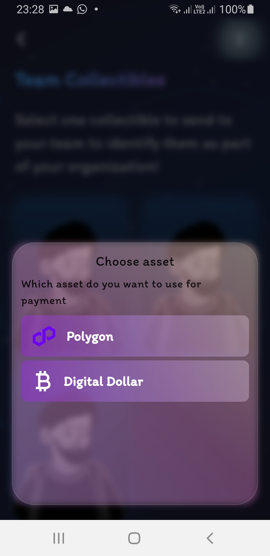 Create wallet